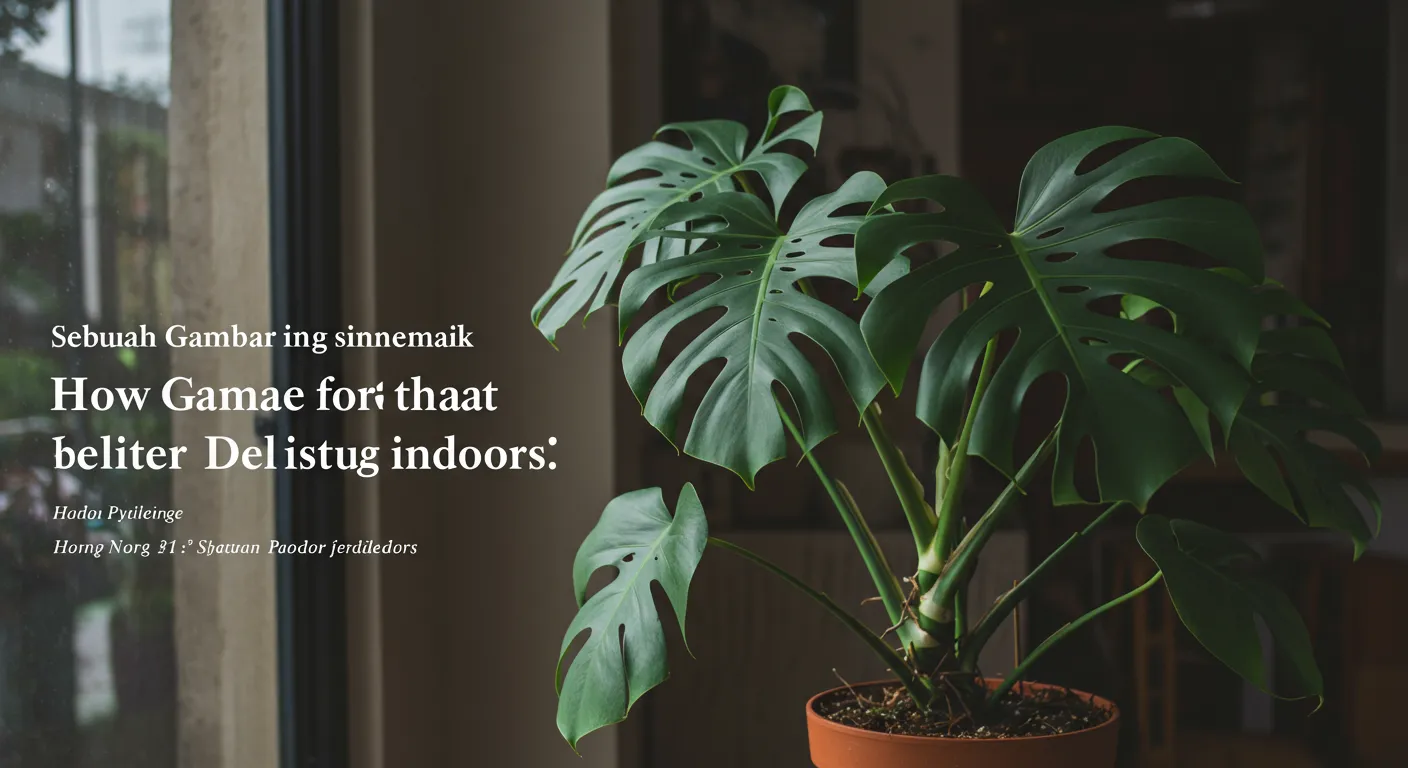 Monstera Deliciosa Care Indoors: What Actually Works (And What I Got Wrong)